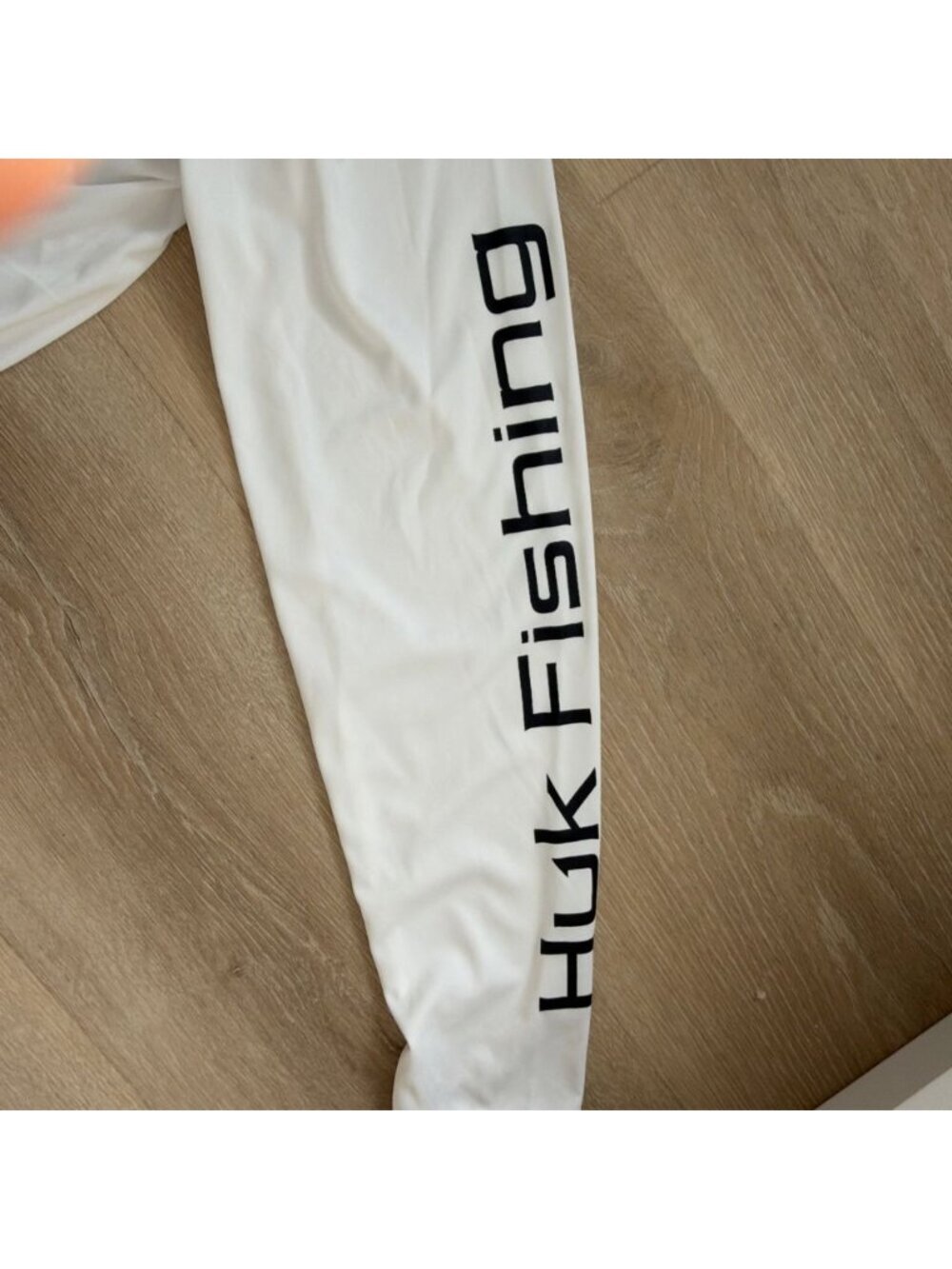 Huk Icon Hoodie Men's Tech Shirt White Size Small (Y1) - Picture 5 of 9